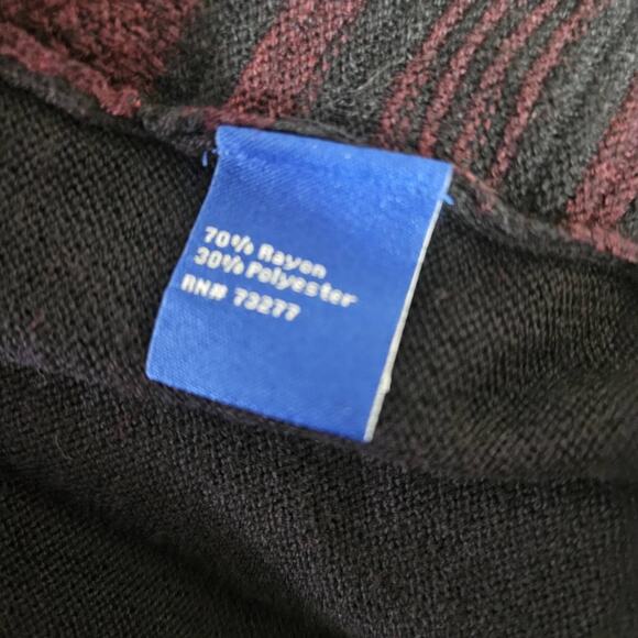 Asymmetrical Striped Sweater Size Large - Picture 4 of 4